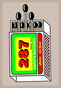 Cardboard Match Box